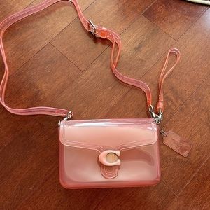 Coach Tabby Crossbody in Pink Jelly